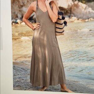 Cotton Gauze Long Cover-Up